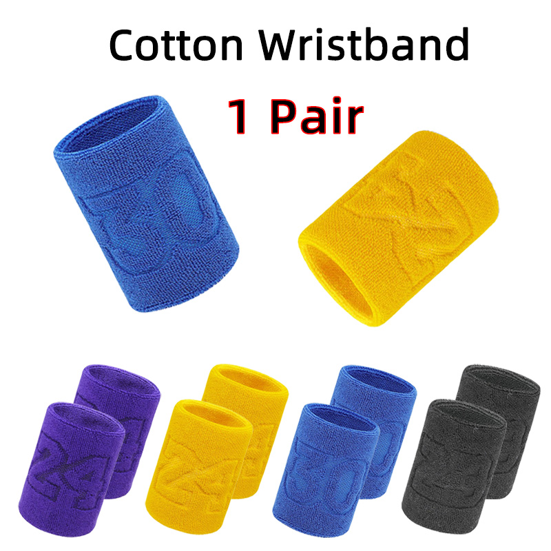 Wristband Pair Sweat - Muñequera elástica de algodón para hombre