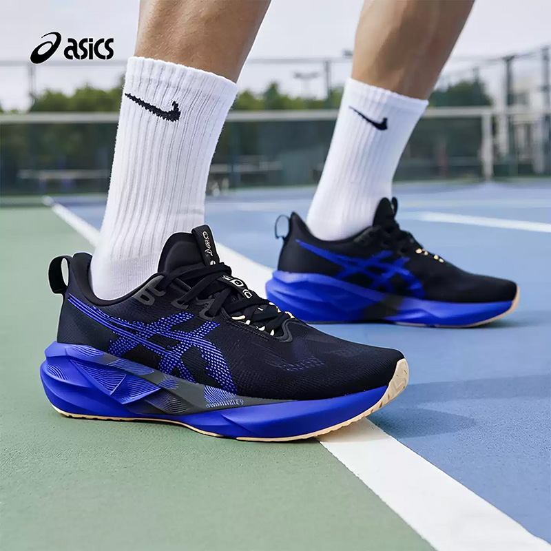 Badminton Victory - Asics NOVABLAST 5 Negro Azul Real
