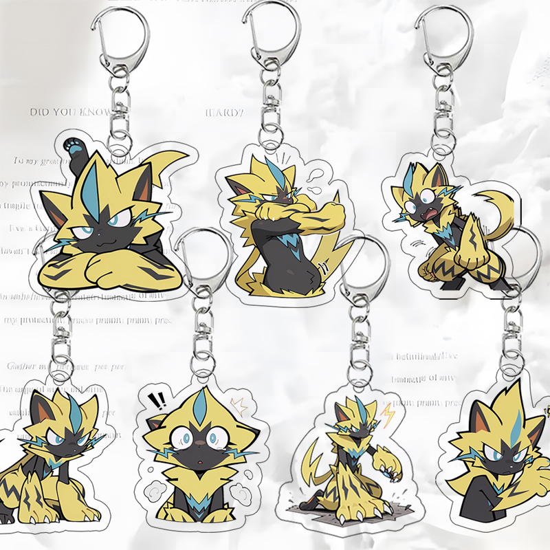 Llavero de acrílico Zeraora, v - Badminton Meme reseña y precio