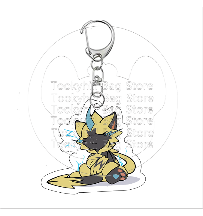 Llavero de acrílico Zeraora, v - Badminton Meme reseña y precio