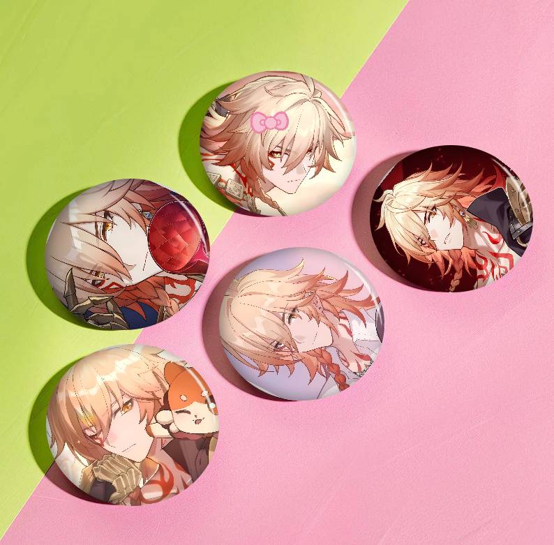 Broches de Honkai Star Rail My - Badminton Meme reseña y precio