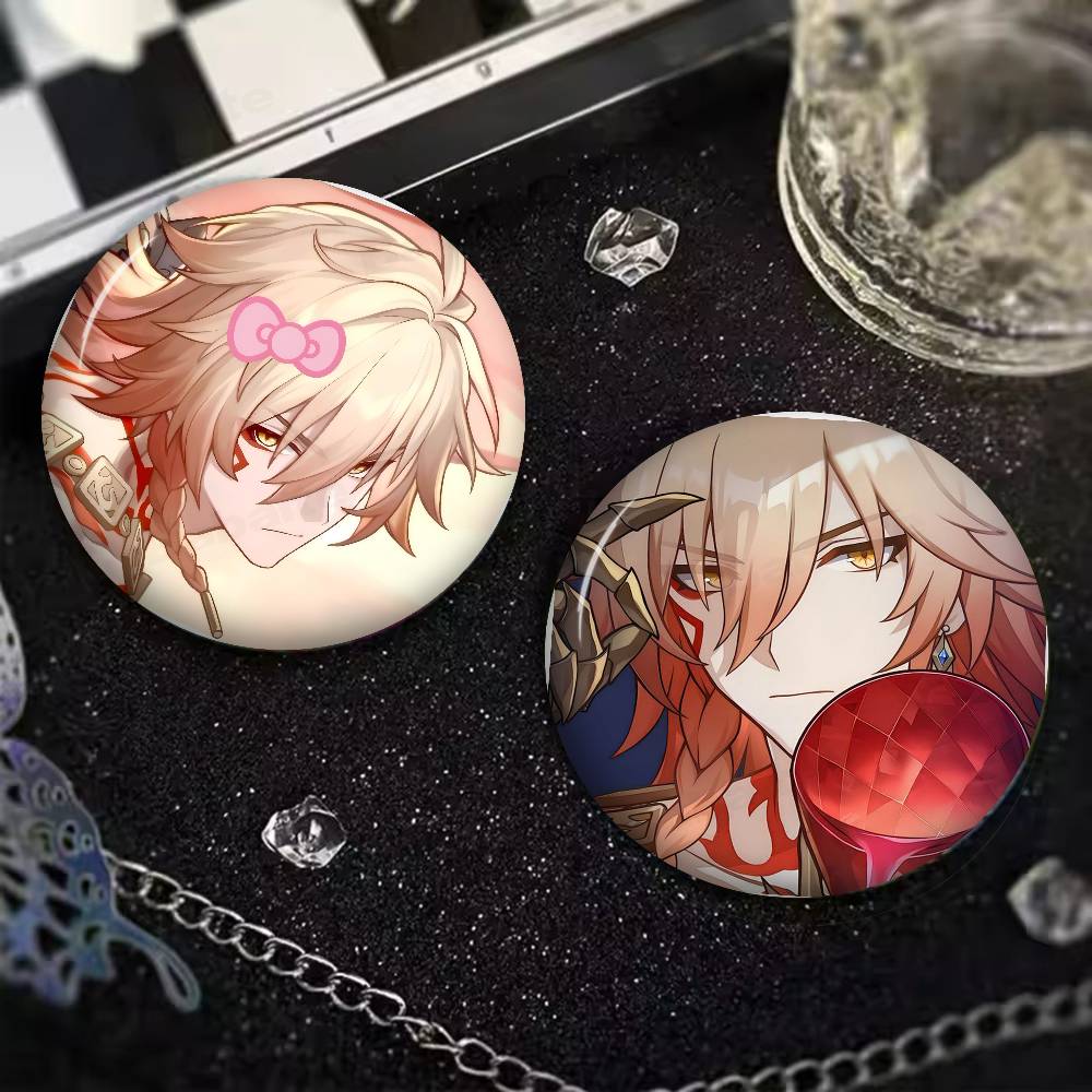 Broches de Honkai Star Rail My - Badminton Meme reseña y precio