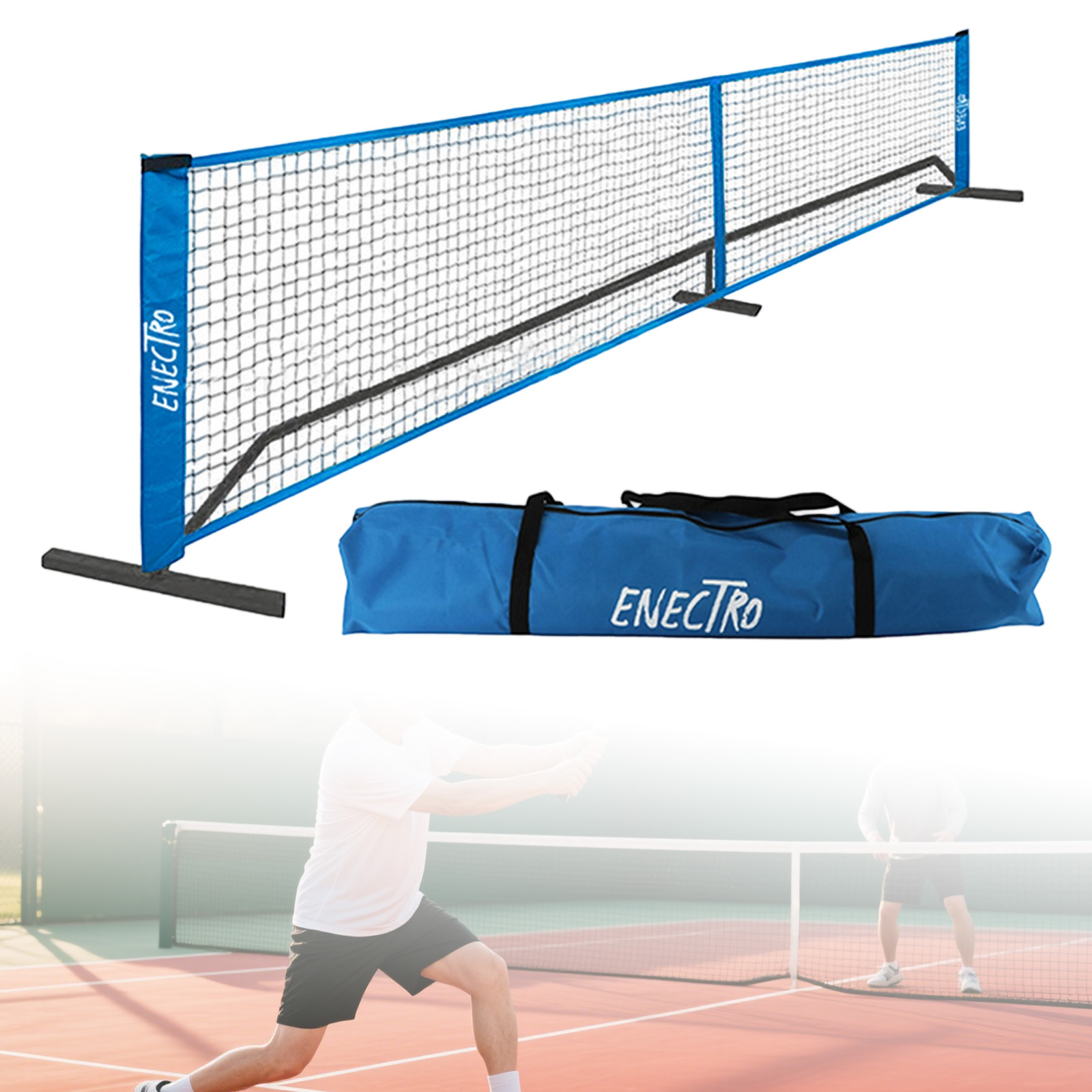 Red de Pickleball portátil, 6, - Badminton League reseña y precio