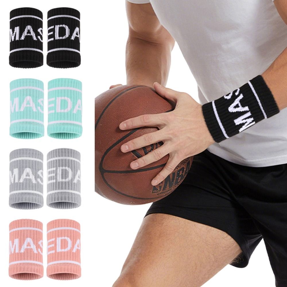 1 par de muñequeras deportivas - Wristband Pair Sweat reseña y precio