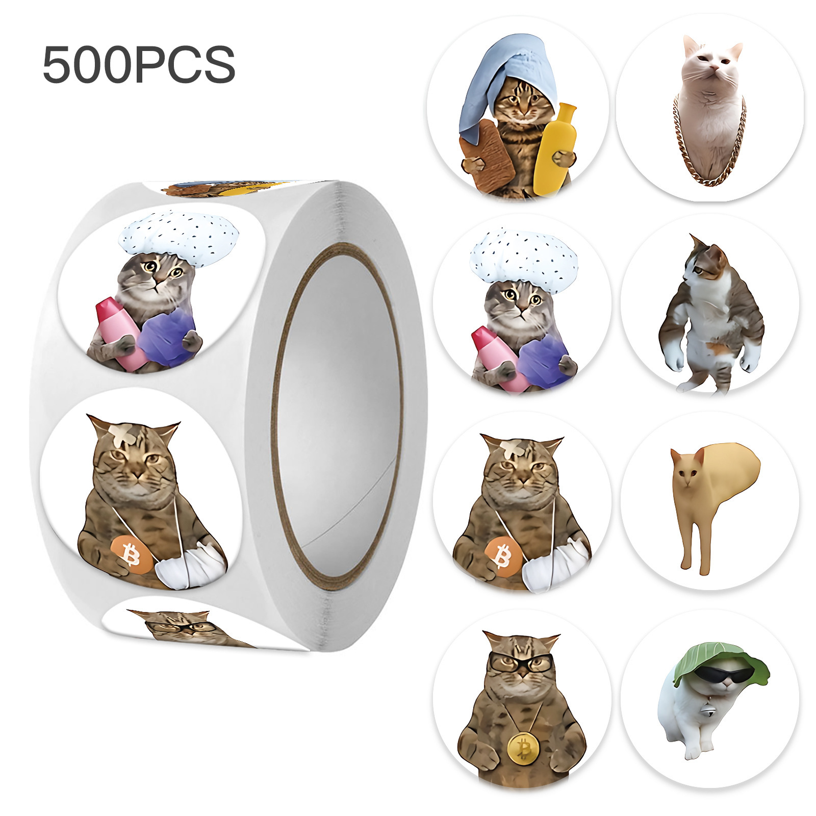 100-500 Uds divertido gato Gra - Badminton Meme reseña y precio