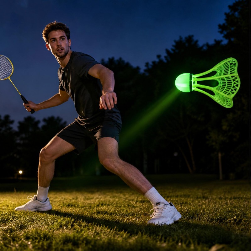 Volante de Bádminton Luminoso  - Badminton League reseña y precio