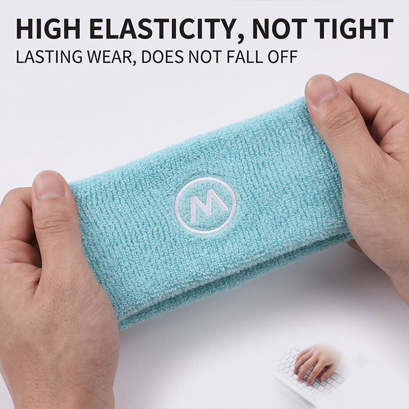 1 par de muñequeras deportivas - Wristband Pair Sweat reseña y precio