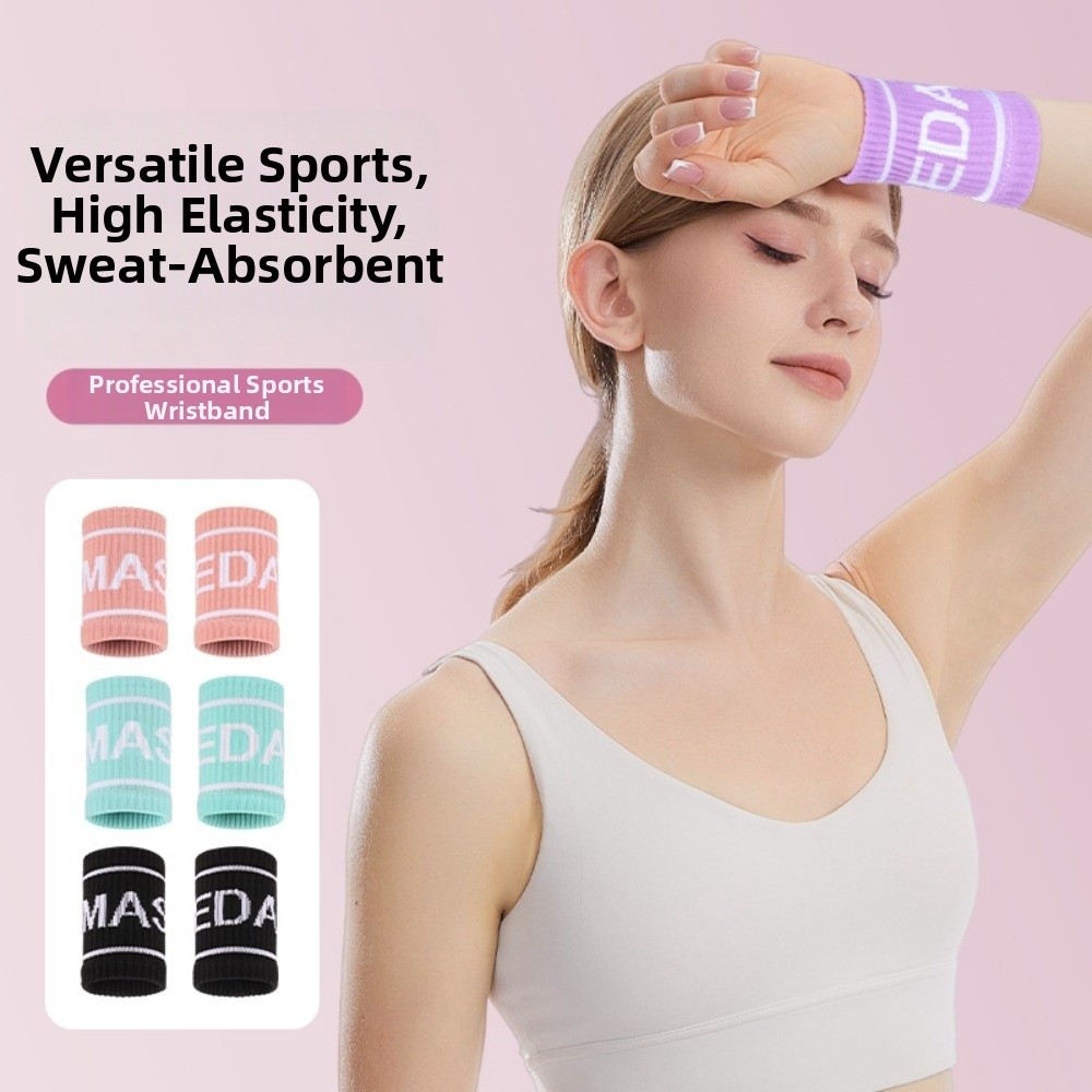 1 par de muñequeras deportivas - Wristband Pair Sweat reseña y precio
